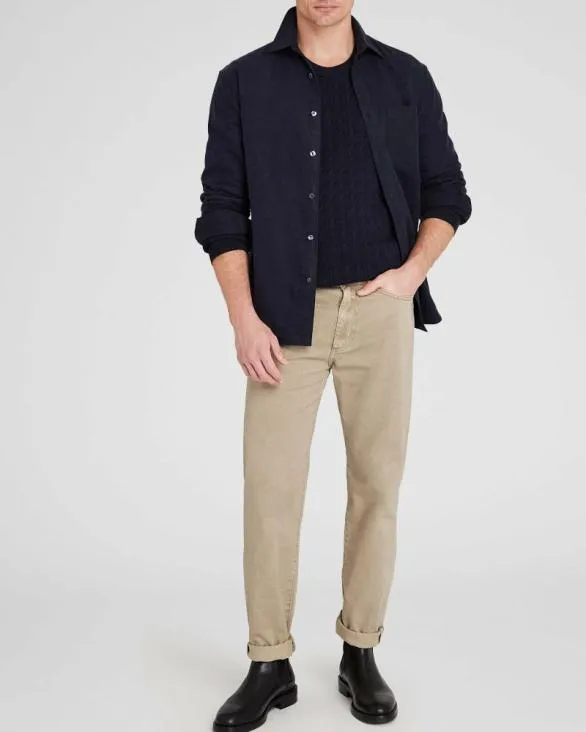 Club Monaco Denim GarmentDyed SlimStraight Jeans Beige 8211 Men