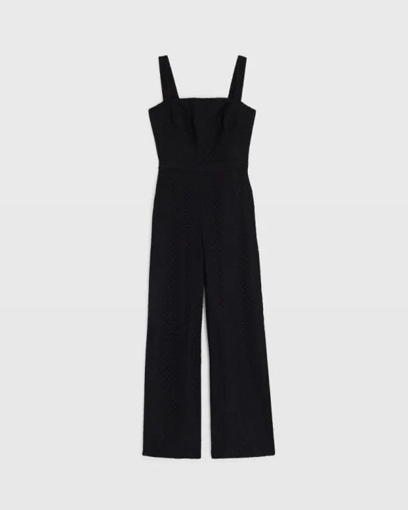 Club Monaco Dresses and Jumpsuits Geo Lace Jumpsuit Black 8211 Women