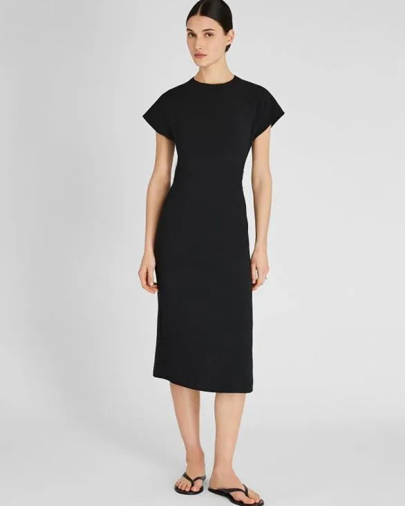 Club Monaco Dresses and Jumpsuits Raglan Sleeve Crepe Dress Black 8211 Women