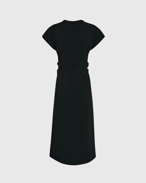 Club Monaco Dresses and Jumpsuits Raglan Sleeve Crepe Dress Black 8211 Women