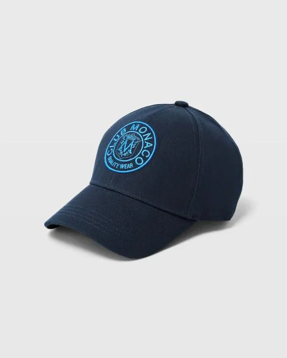 Club Monaco Hats Scarves and Gloves Crest Baseball Cap Navy 8211 Men