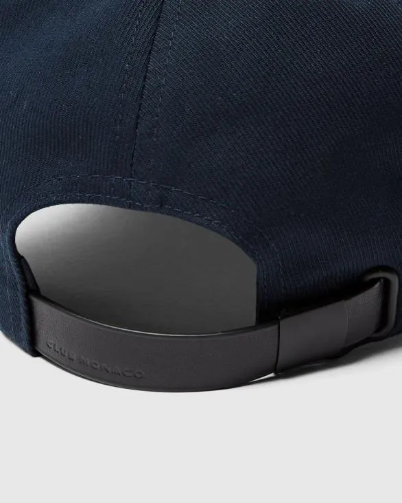 Club Monaco Hats Scarves and Gloves Crest Baseball Cap Navy 8211 Men