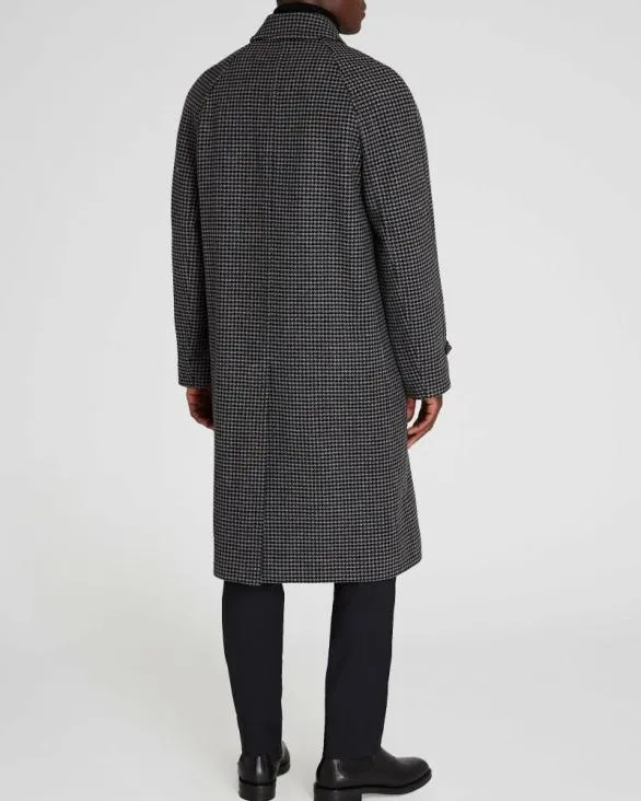 Club Monaco Jackets and Coats Balmacaan Coat Med Grey Mix 8211 Men