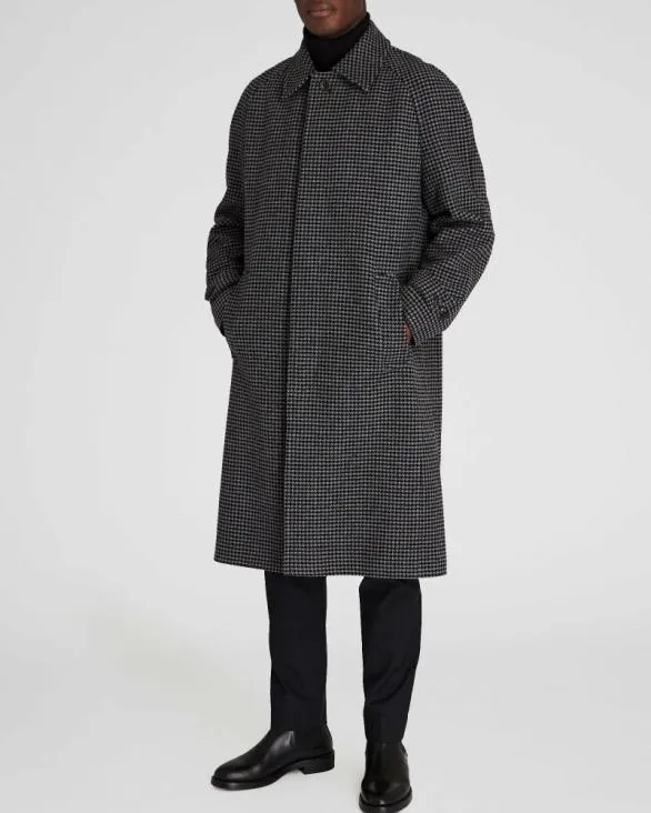 Club Monaco Jackets and Coats Balmacaan Coat Med Grey Mix 8211 Men