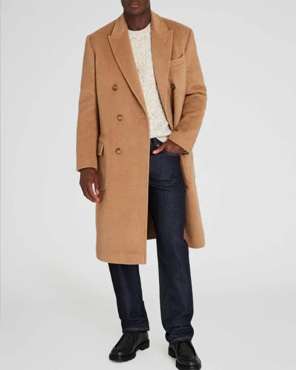 Club Monaco Jackets and Coats Camel Hair DoubleBreasted Topcoat Camel 8211 Men Club Monaco Jackets and Coats Camel Hair DoubleBreasted Topcoat Camel 8211 Men