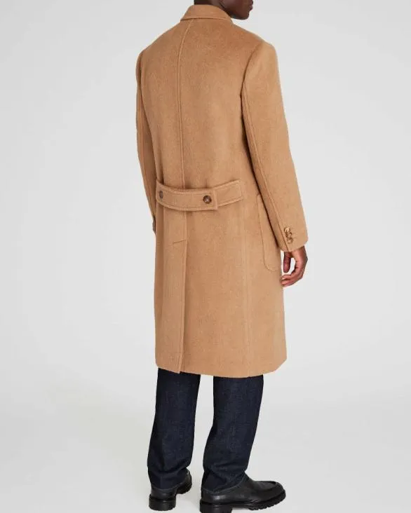 Club Monaco Jackets and Coats Camel Hair DoubleBreasted Topcoat Camel 8211 Men