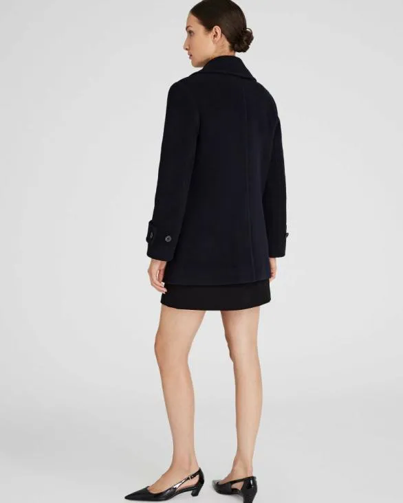 Club Monaco Jackets and Coats Classic Peacoat Dark Navy 8211 Women
