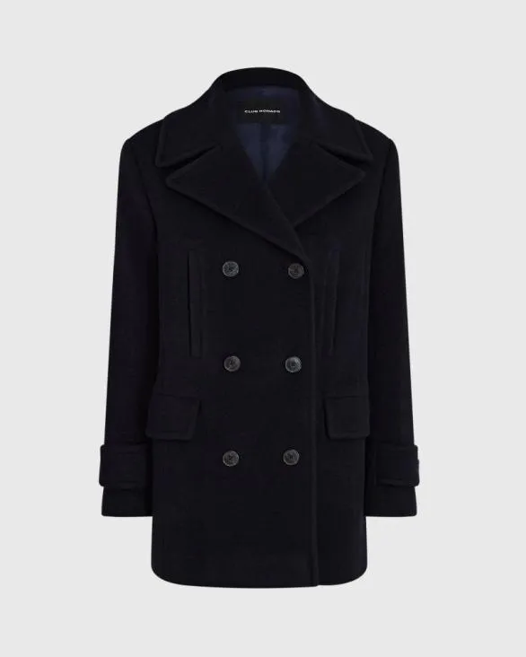 Club Monaco Jackets and Coats Classic Peacoat Dark Navy 8211 Women