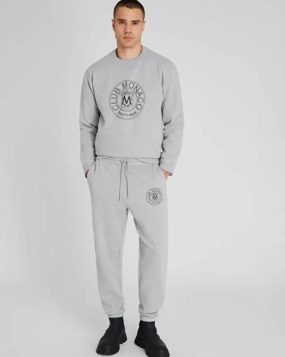 Club Monaco Pants Crest Sweatpants Heather Grey 8211 Men