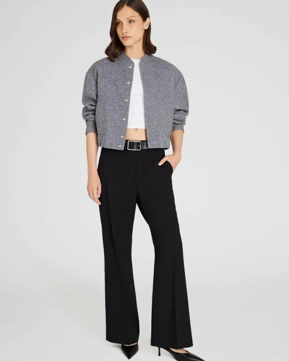 Club Monaco Pants Relaxed Flare Borrem Pant Black 8211 Women