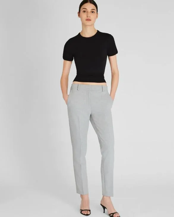 Club Monaco Pants Slim Tailored Pant Light Grey 8211 Women