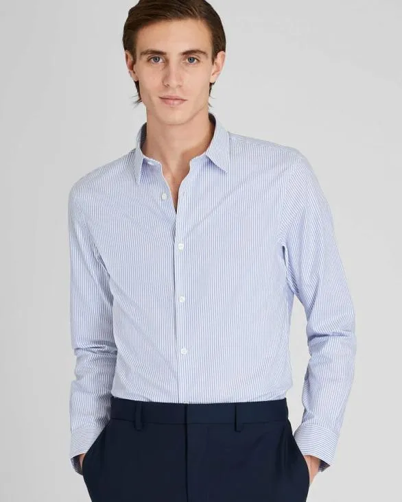 Club Monaco Shirts Albini Egyptian Cotton Stripe Dress Shirt Blue Mix 8211 Men Club Monaco Shirts Albini Egyptian Cotton Stripe Dress Shirt Blue Mix 8211 Men