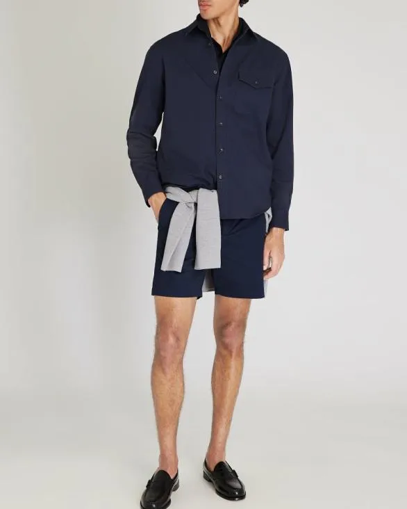 Club Monaco Shorts Baxter 7034 Short Dark Navy 8211 Men