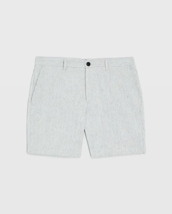 Club Monaco Shorts Baxter Linen Blend 7034 Short Dark Charcoal 8211 Men