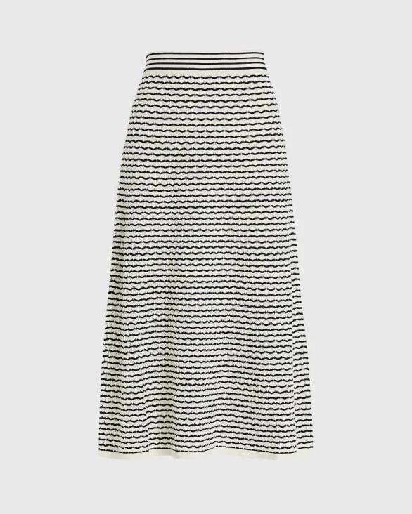 Club Monaco Skirts Diamond Pointelle Skirt Navy Mix 8211 Women