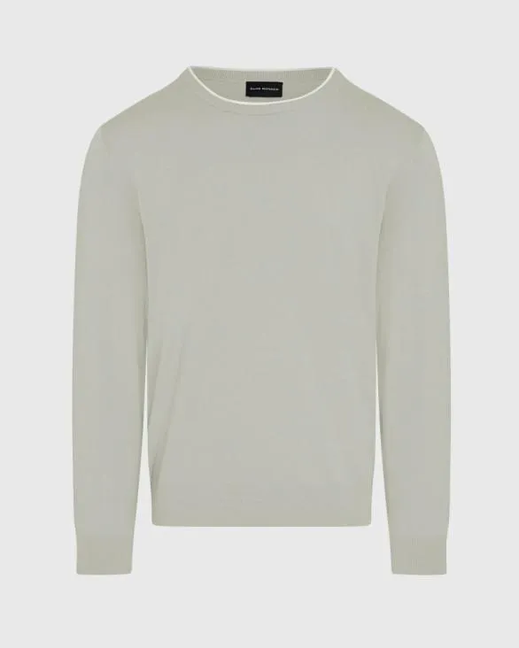 Club Monaco Sweatshirts and Lounge LongSleeve Tech Crewneck Sage 8211 Men