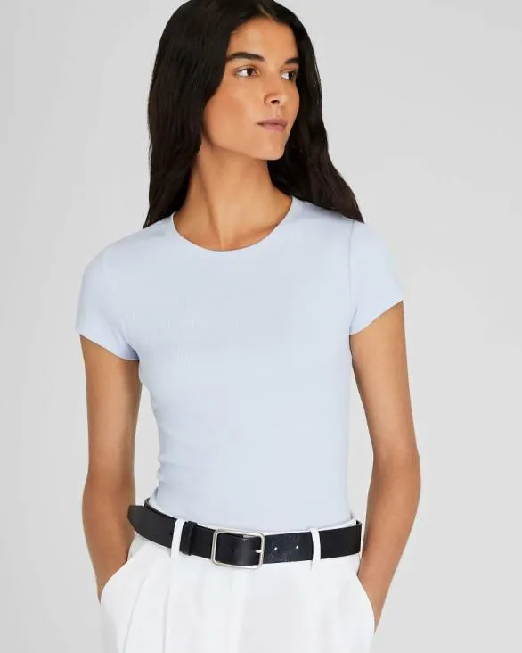 Club Monaco Tees Bowee Tee Shell Blue 8211 Women