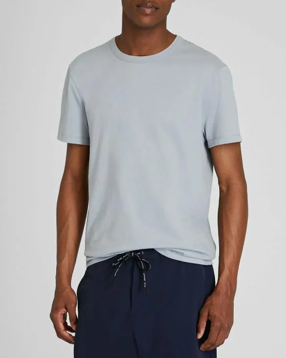Club Monaco Tees Brushed Pima Cotton Tee Blue 8211 Men