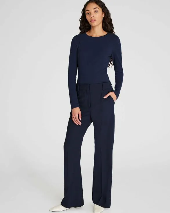 Club Monaco Tees LongSleeve Bowee Tee Navy 8211 Women