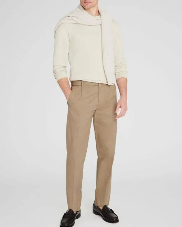 Club Monaco Tees LongSleeve Refined Crew Tee Oatmeal 8211 Men