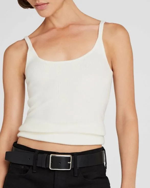 Club Monaco Tops Merino Rib Tank Ivory 8211 Women