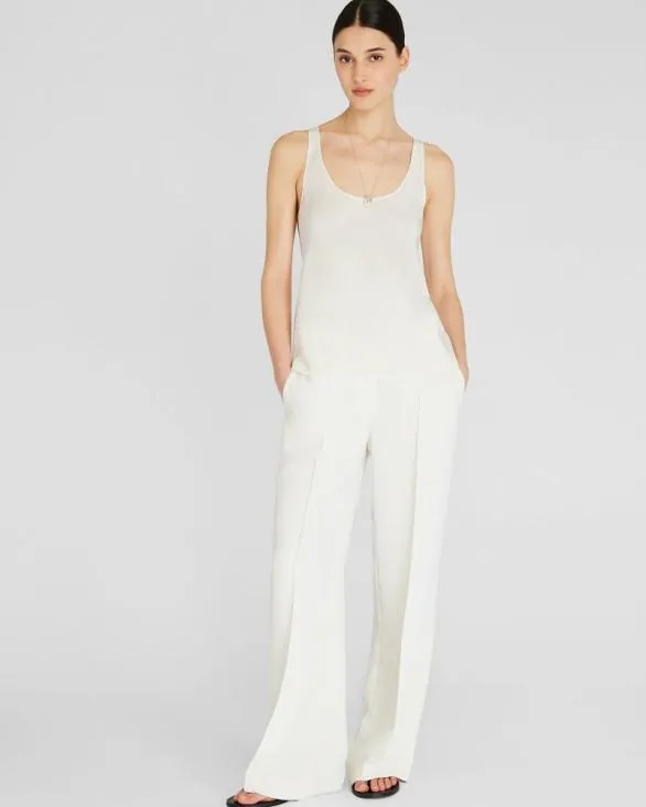 Club Monaco Tops Silk Racerback Cami Ecru 8211 Women