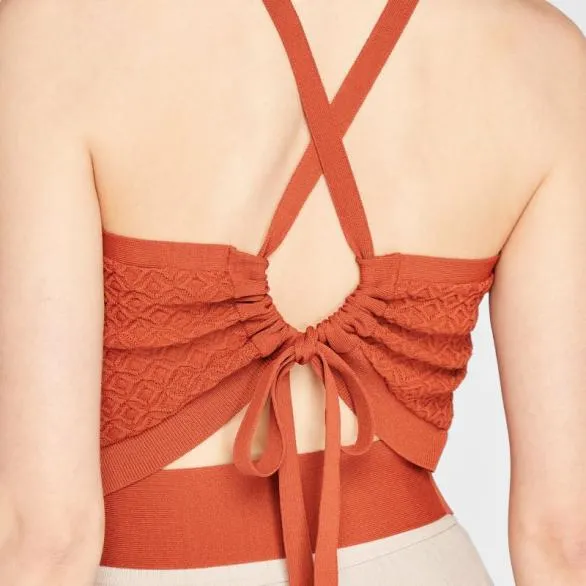 Club Monaco Tops Tie Back Tank Burnt Orange 8211 Women