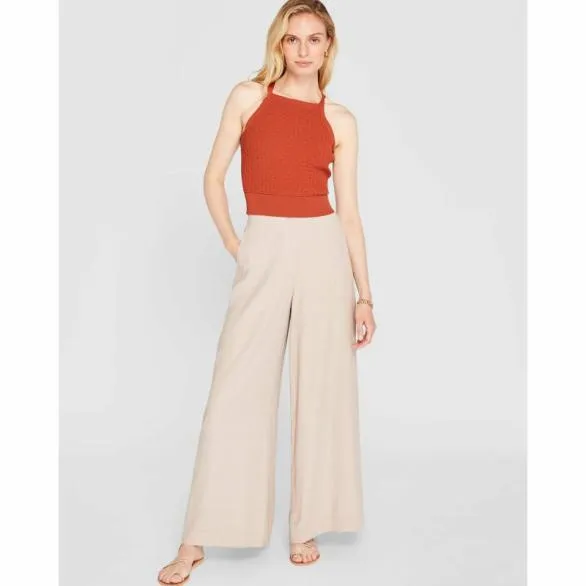 Club Monaco Tops Tie Back Tank Burnt Orange 8211 Women