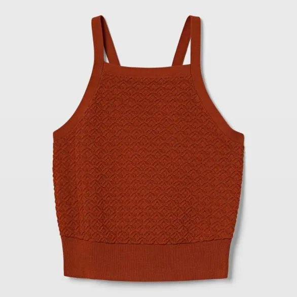 Club Monaco Tops Tie Back Tank Burnt Orange 8211 Women