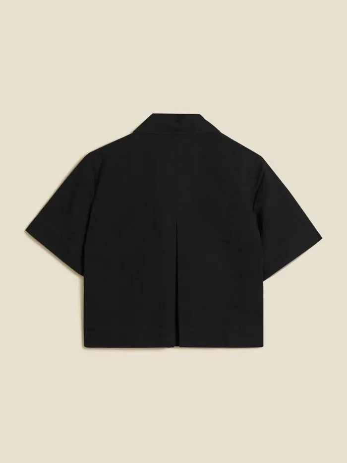 Coords Sets Women Holzweiler Gorti Cropped Shirt Black