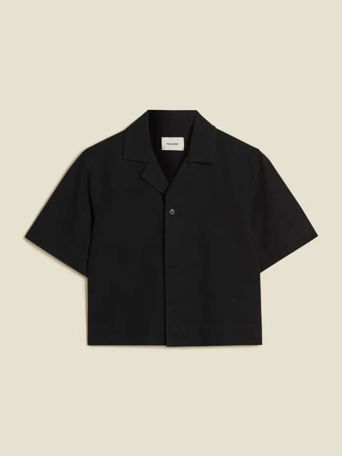 Coords Sets Women Holzweiler Gorti Cropped Shirt Black