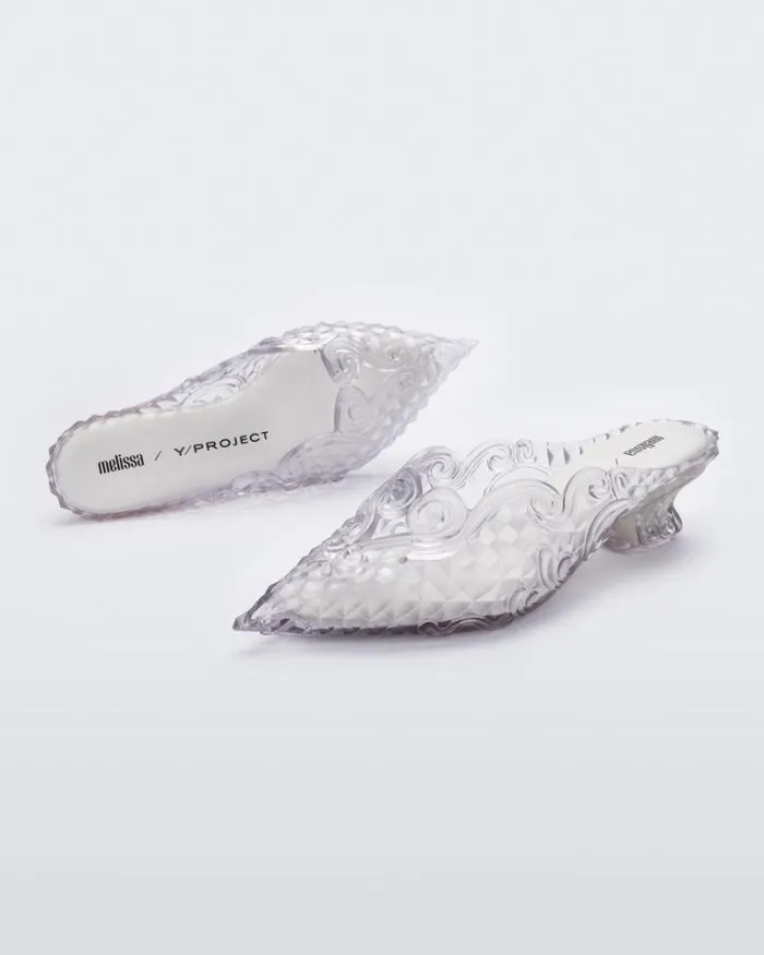 Court Shoe Clearwhite Women Melissa Heels