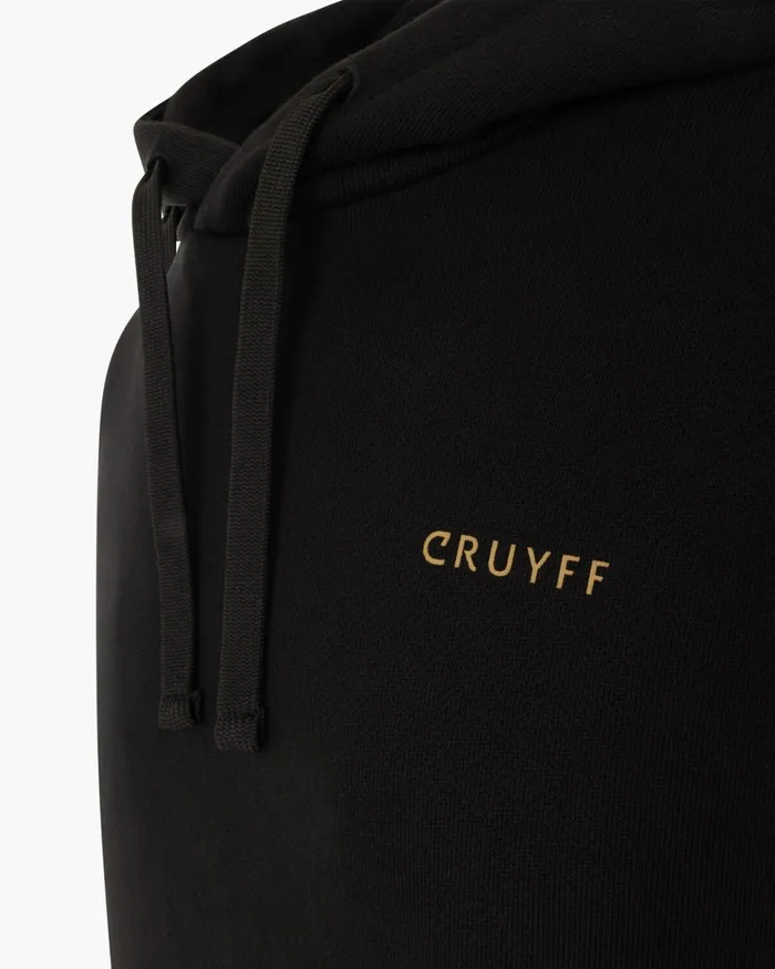 Cruyff 03979 Hoodie Blackgold Men Sweats and Hoodies