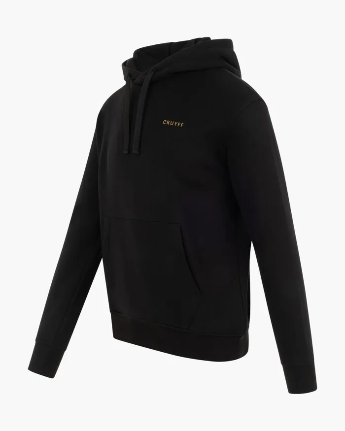 Cruyff 03979 Hoodie Blackgold Men Sweats and Hoodies
