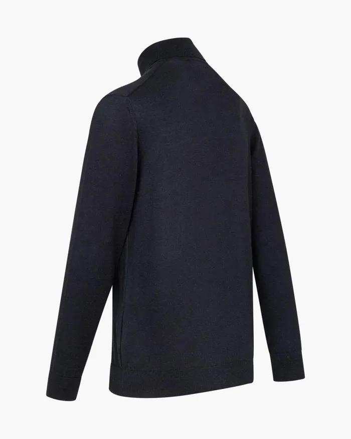 Cruyff Basco Turtle Neck Black Men Sweats and Hoodies