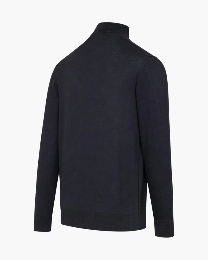 Cruyff Basco Turtle Neck Black Men Sweats and Hoodies