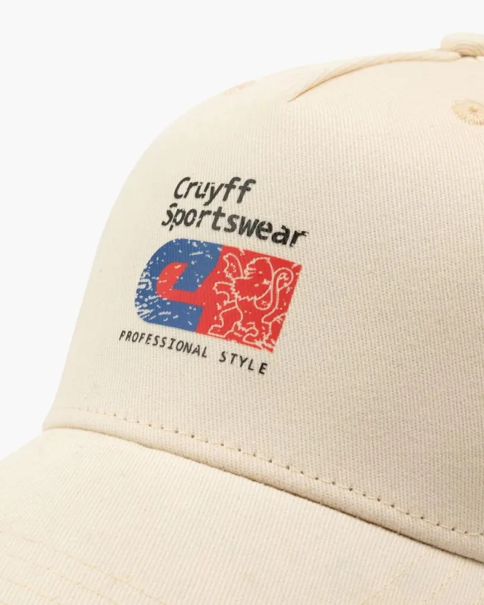 Cruyff Clion Retro Soft Baseball Cap Crme Accessories Caps Cruyff Clion Retro Soft Baseball Cap Crme Accessories Caps