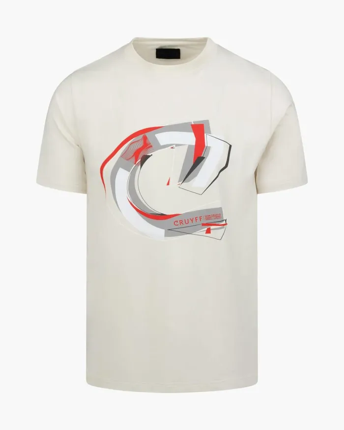 Cruyff CTee Crme Men TShirts and Polo039s
