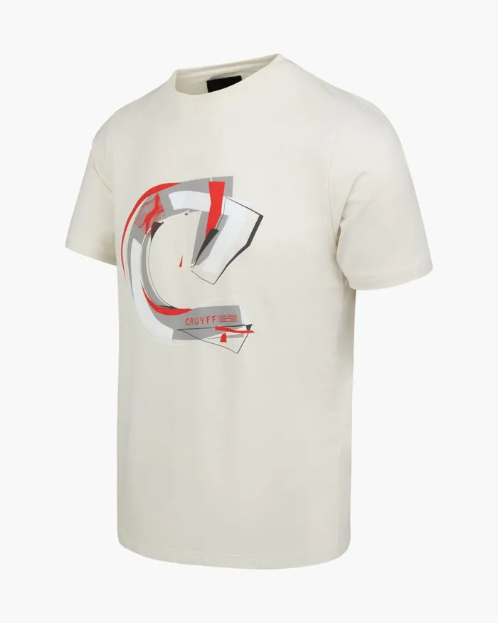Cruyff CTee Crme Men TShirts and Polo039s