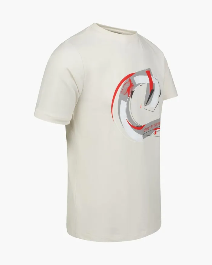Cruyff CTee Crme Men TShirts and Polo039s