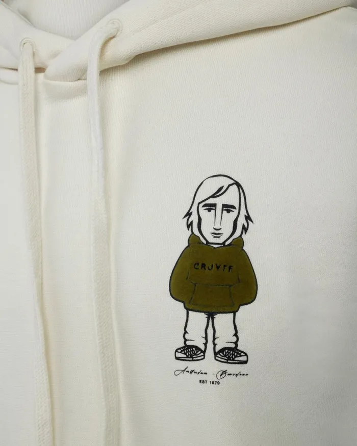 Cruyff Cruyff Avatar Hoodie Whiteorange Men Sweats and Hoodies Cruyff Cruyff Avatar Hoodie Whiteorange Men Sweats and Hoodies