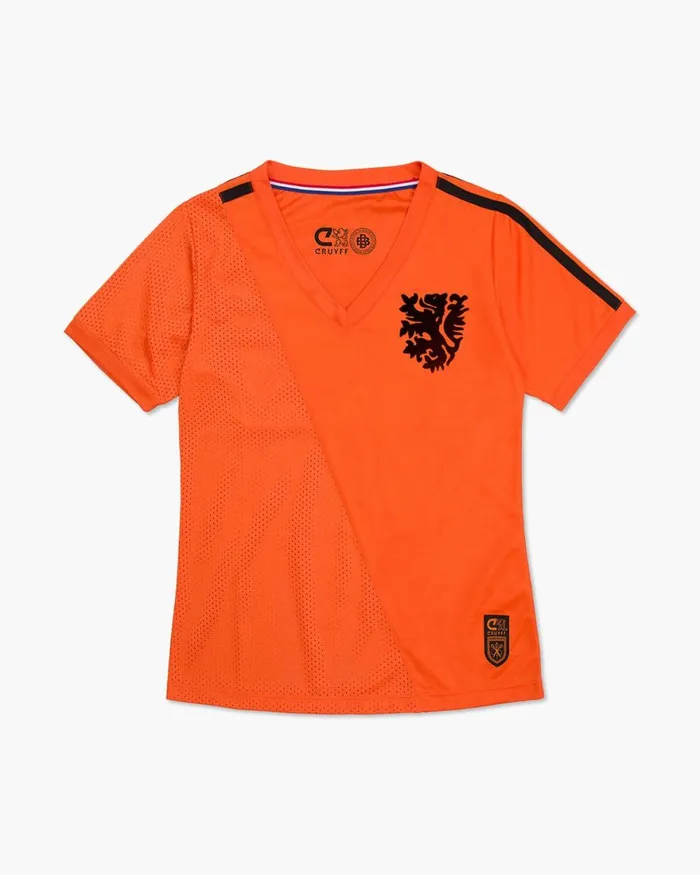 Cruyff Cruyff Euro Womens Tee Orange Women TShirts
