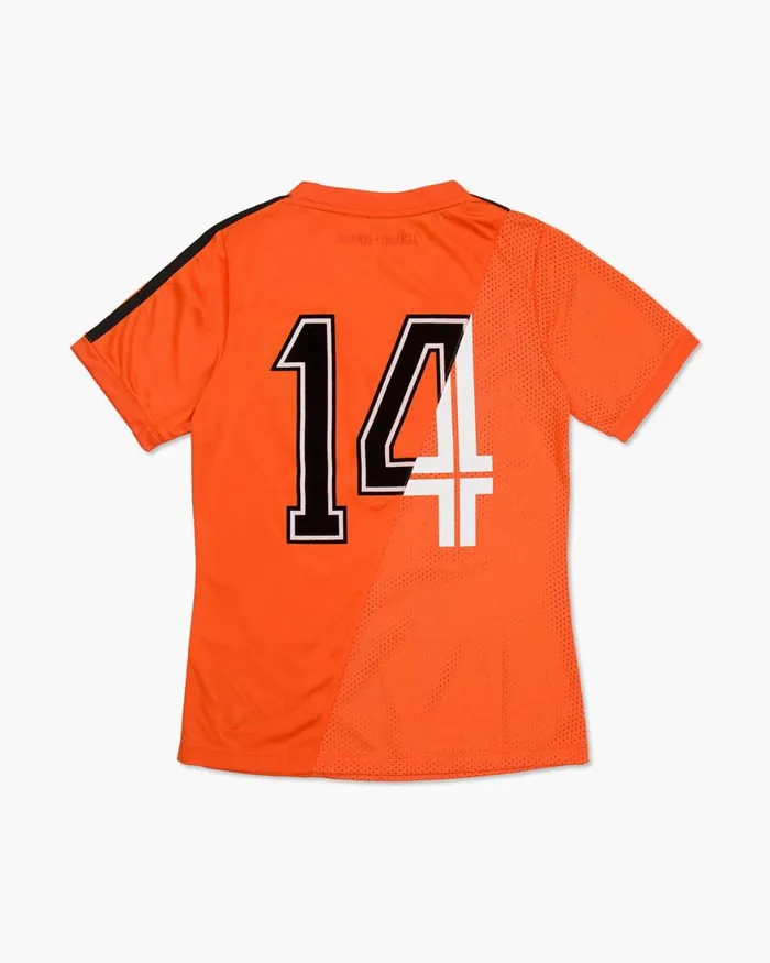 Cruyff Cruyff Euro Womens Tee Orange Women TShirts Cruyff Cruyff Euro Womens Tee Orange Women TShirts