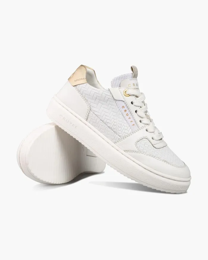 Cruyff Endorsed Tennis White Junior Sneakers Cruyff Endorsed Tennis White Junior Sneakers