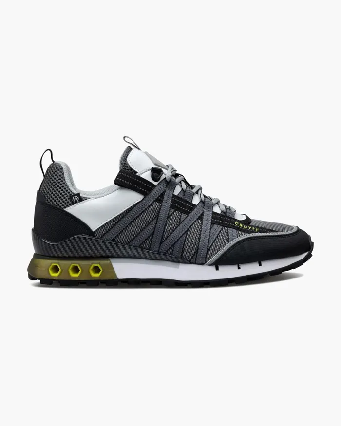 Cruyff Fearia HexTech Montserrat Whiteyellow Men Sneakers