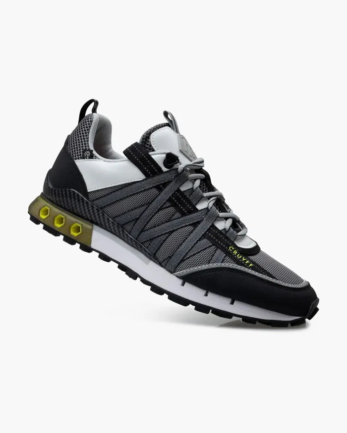 Cruyff Fearia HexTech Montserrat Whiteyellow Men Sneakers Cruyff Fearia HexTech Montserrat Whiteyellow Men Sneakers
