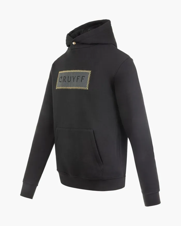 Cruyff Fuzeknit Lasercut Hoodie Blackgold Men Sweats and Hoodies Cruyff Fuzeknit Lasercut Hoodie Blackgold Men Sweats and Hoodies
