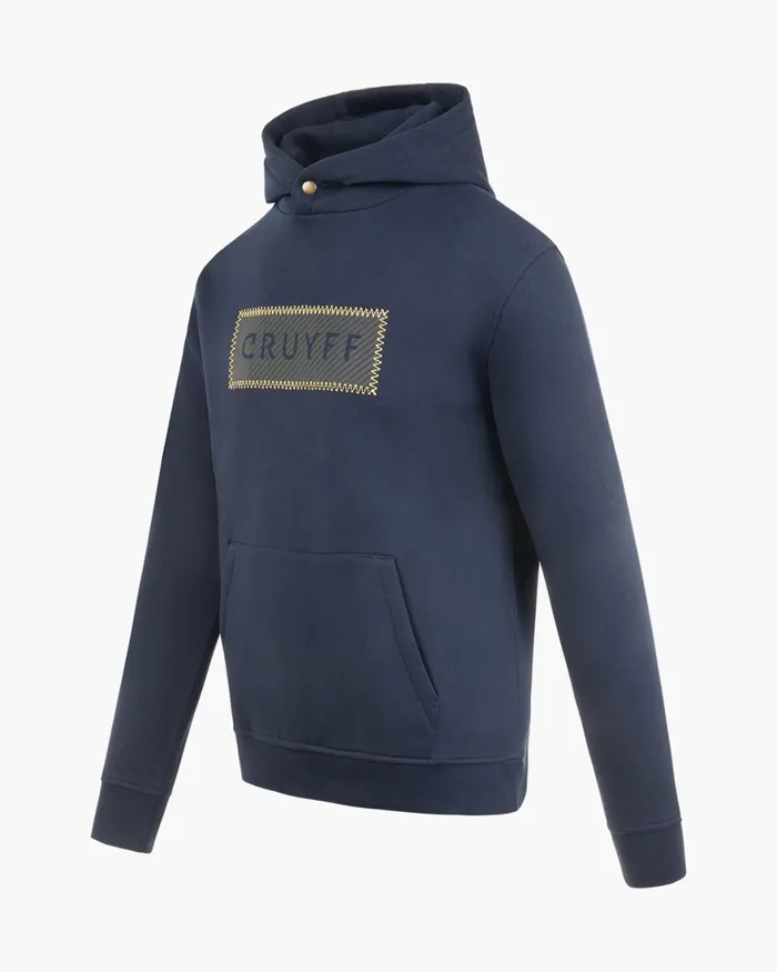 Cruyff Fuzeknit Lasercut Hoodie Bluegold Men Sweats and Hoodies Cruyff Fuzeknit Lasercut Hoodie Bluegold Men Sweats and Hoodies