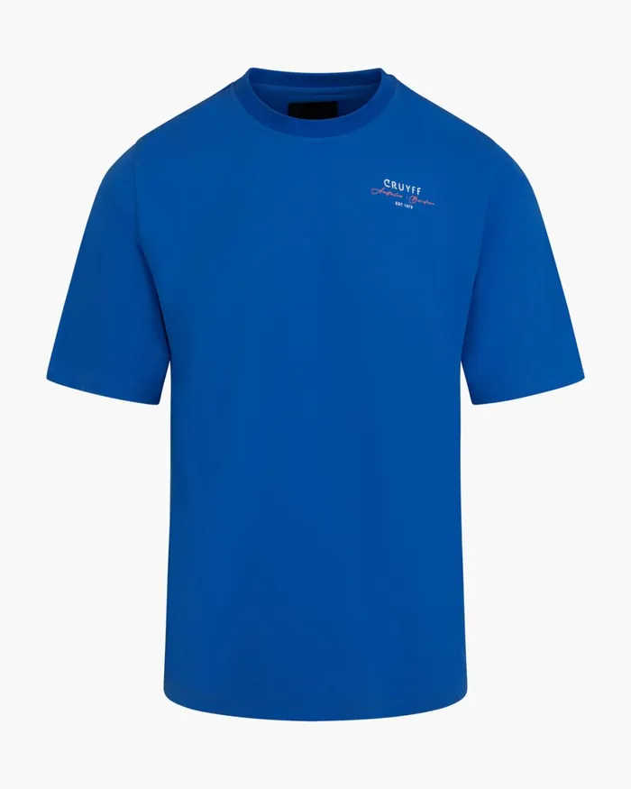 Cruyff Gudad Tee Lead Blue Men TShirts and Polo039s Cruyff Gudad Tee Lead Blue Men TShirts and Polo039s