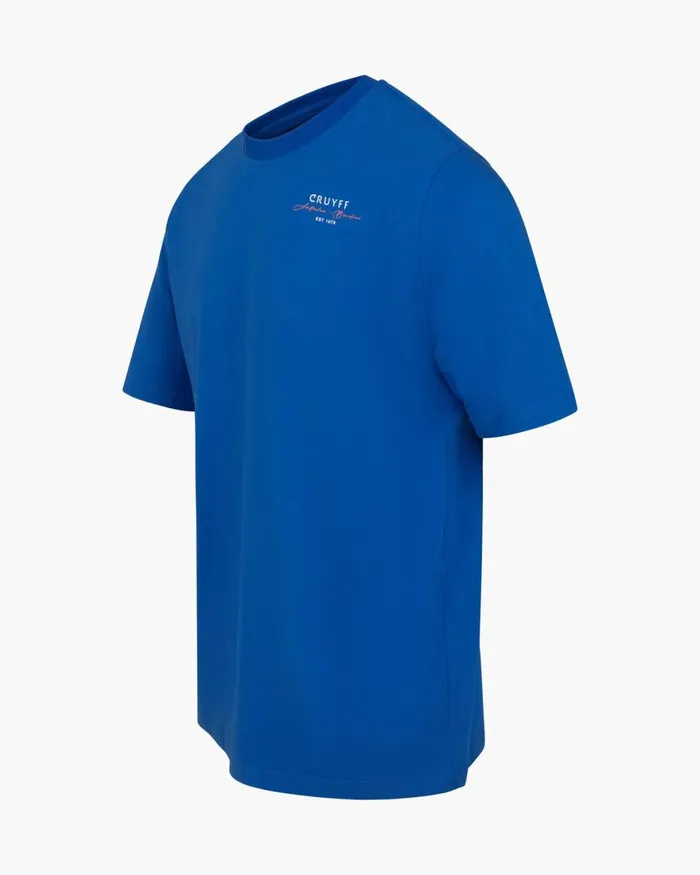 Cruyff Gudad Tee Lead Blue Men TShirts and Polo039s Cruyff Gudad Tee Lead Blue Men TShirts and Polo039s
